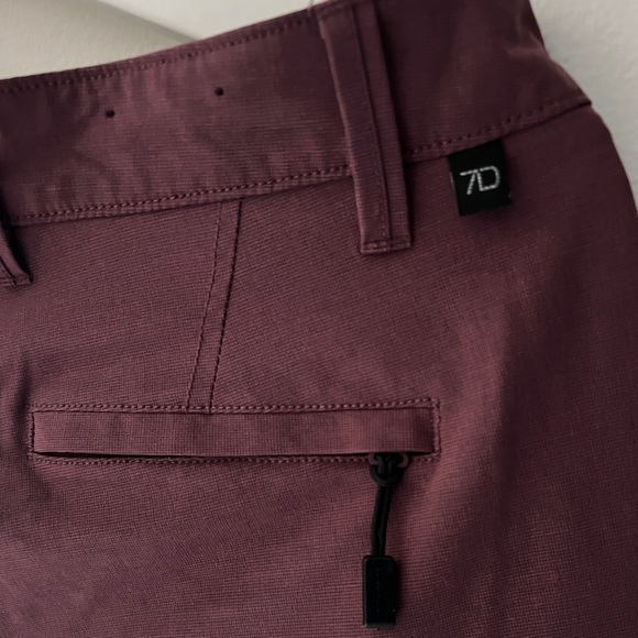 NEW Men Plum Dynamic Short by 7 Diamonds Size 29 - Picture 8 of 8